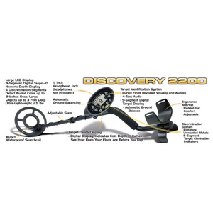 Bounty Hunter Discovery 2200 Metal Detector
