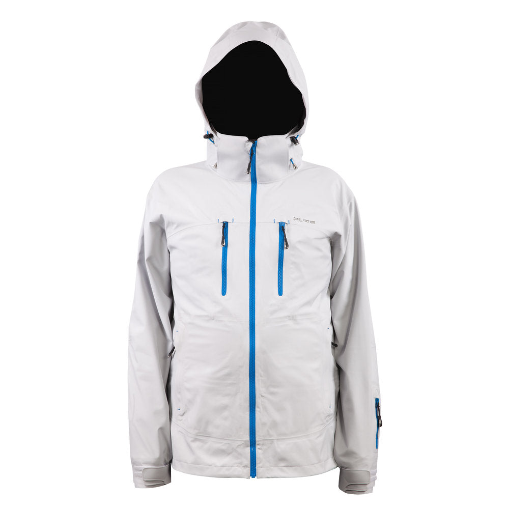 Pure Mountain Everest Men's 3 Layer Shell Jacket - Silver