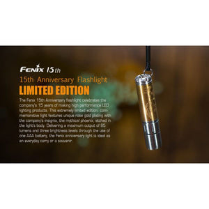 Fenix 15th Anniversary Edition – 85 Lumens LED Keyring Light