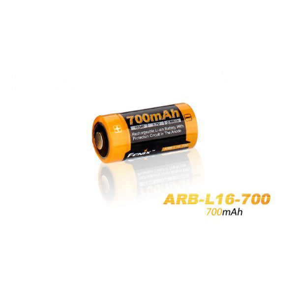 Fenix 16340 Rechargeable Battery ARB-L16-700 – 700mA