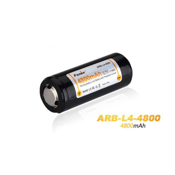 Fenix 26650 Rechargeable battery – ARB-L4-4800 – 4800mA