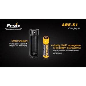 Fenix ARE-X1 Set 18650 / 26650 USB Charger (With 2600 mAh battery)