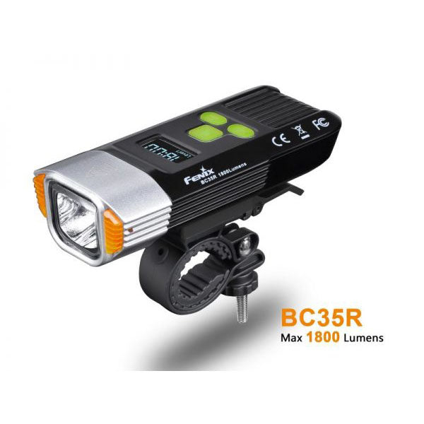 Fenix BC35R – 1800 Lumens USB Rechargeable Bike Light