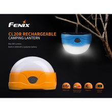 Fenix CL20R – 300 Lumens Rechargeable LED Lantern – Blue