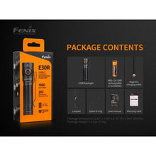 Fenix E30R – 1600 Lumens USB Rechargeable LED Torch
