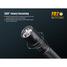Fenix FD20 – 350 Lumens Focusable LED Torch