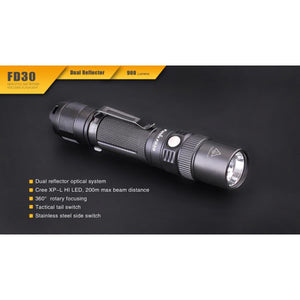 Fenix FD30 – 900 Lumens Focusable LED Torch