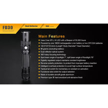 Fenix FD30 – 900 Lumens Focusable LED Torch