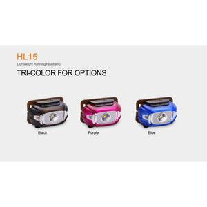 Fenix HL15 – 200 Lumens LED Headlamp – Blue