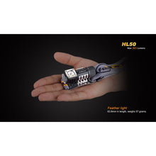 Fenix HL50 – 365 Lumens LED Headlamp – Black