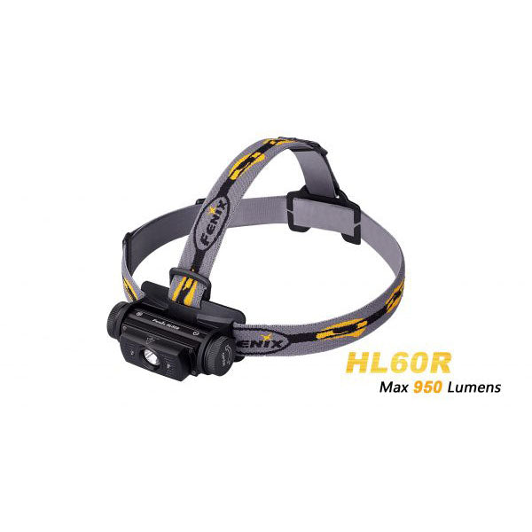 Fenix HL60R – 950 Lumens Rechargeable LED Headlamp -Desert Yellow