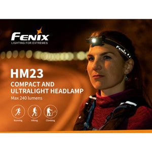 Fenix HM23 – 240 Lumens LED Headlamp