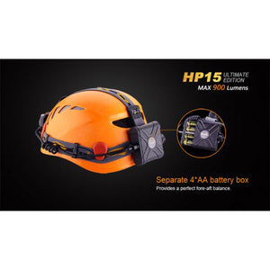 Fenix HP15UE – 900 Lumens LED Headlamp – Iron-Gray