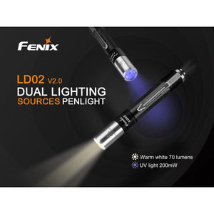 Fenix LD02 V2.0 – 70 Lumens LED Torch
