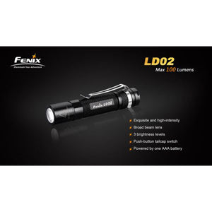 Fenix LD02 – 100 Lumens LED Torch