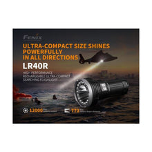Fenix LR40R – 12000 Lumens USB Rechargeable LED Torch