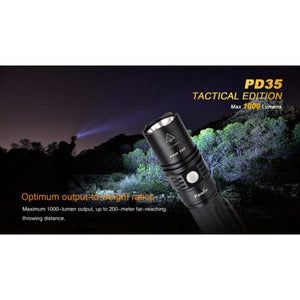 Fenix PD35 – 1000 Lumens Tactical LED Torch