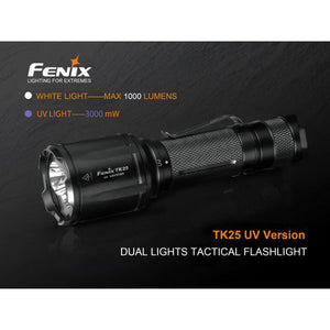 Fenix TK25UV – 3000mW UV / 1000 Lumen Led Torch