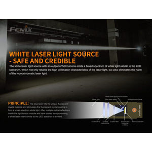 Fenix TK30 – White Laser USB Rechargeable Torch – 1.2Km Throw