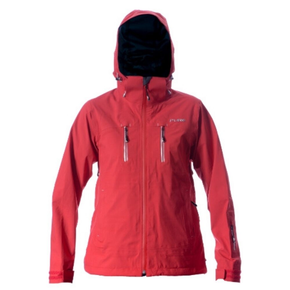 Pure Mountain Monte Rosa Women's Shell Jacket Red