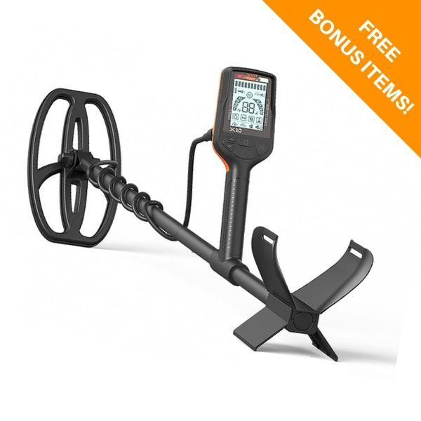 Quest x10 metal detector for coin and relic hunting and detecting