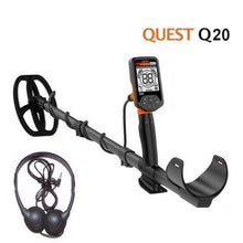 Quest q20 metal detector for coin and relic hunting and detecting