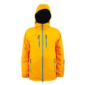 Pure Snow Sapporo Men's Jacket - Saffron