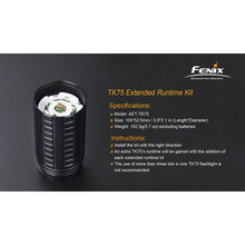 Fenix TK75 Extention Tube kit